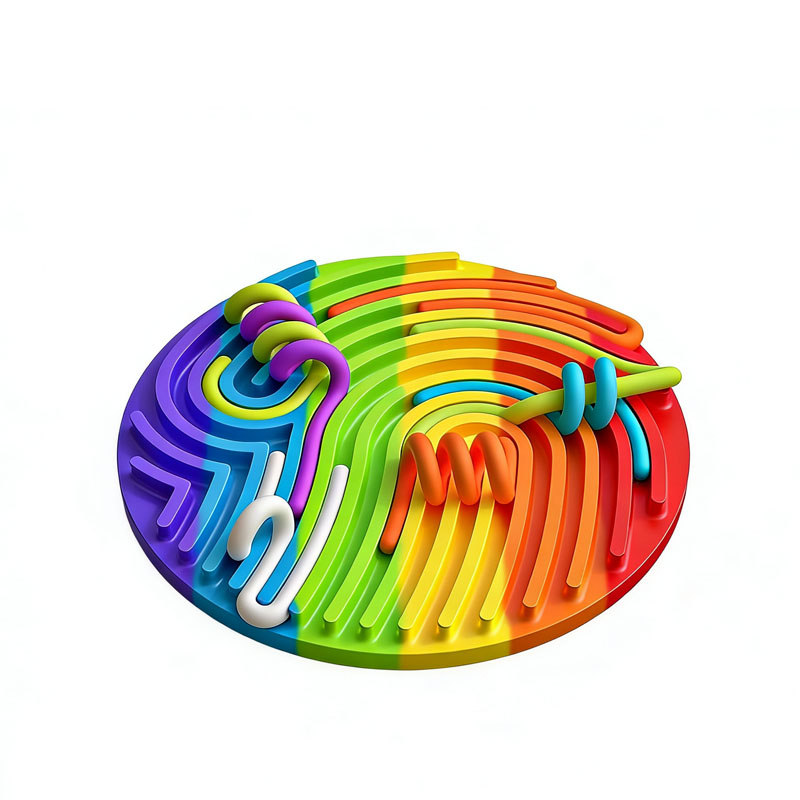 Sensory Activity Board Silicon - Kids Quiet Toys のレビューと価格
