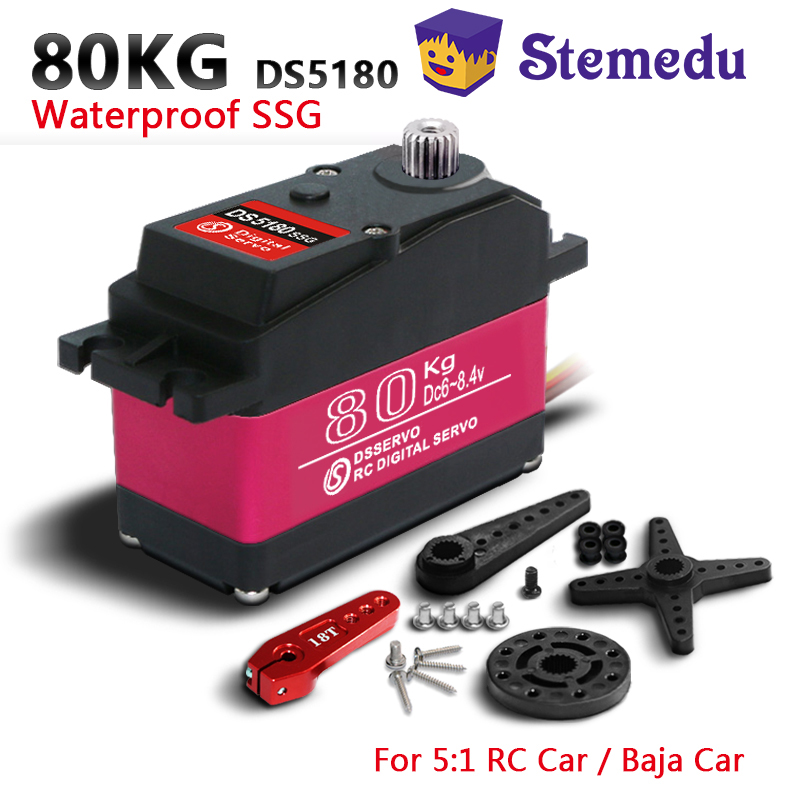 Dsservo Waterproof DS5180 80KG - Kids Toys Remote Car のレビューと価格