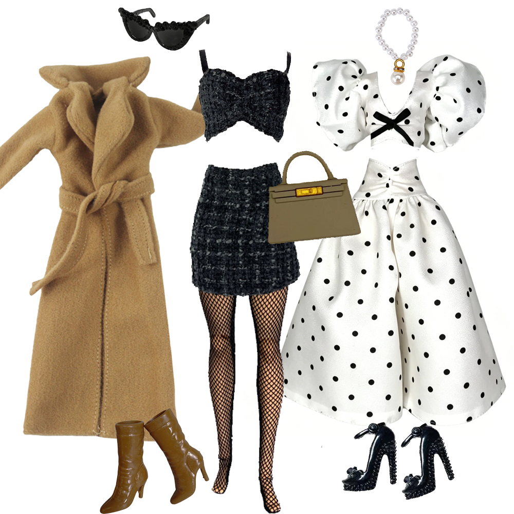1/6 Scale Doll Clothes Fashion - Kids Toys Latest のレビューと価格