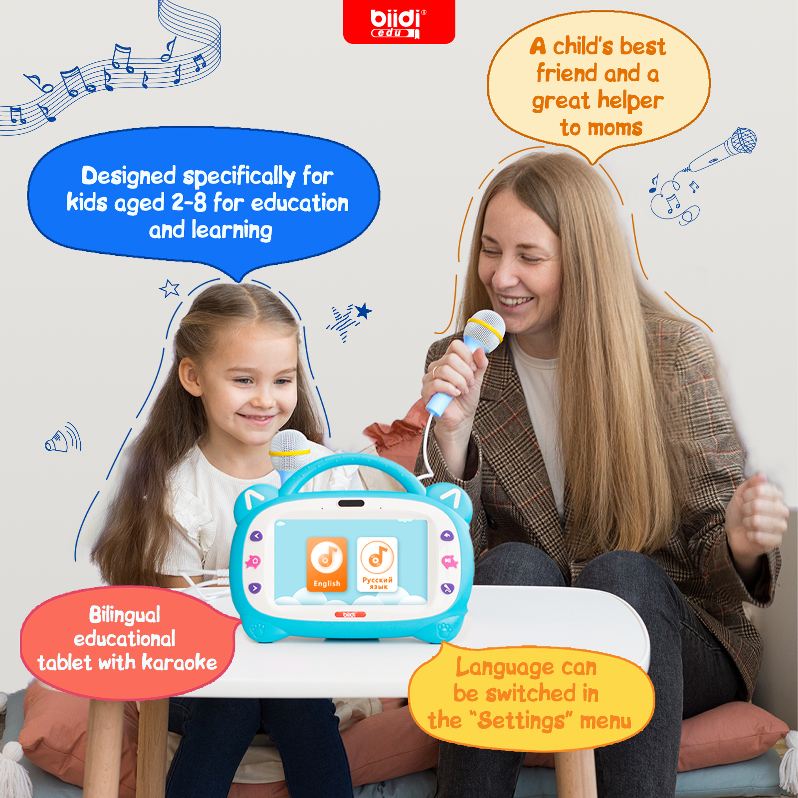 Russian Kazakh English Karaoke - Learning Tablet Kids のレビューと価格