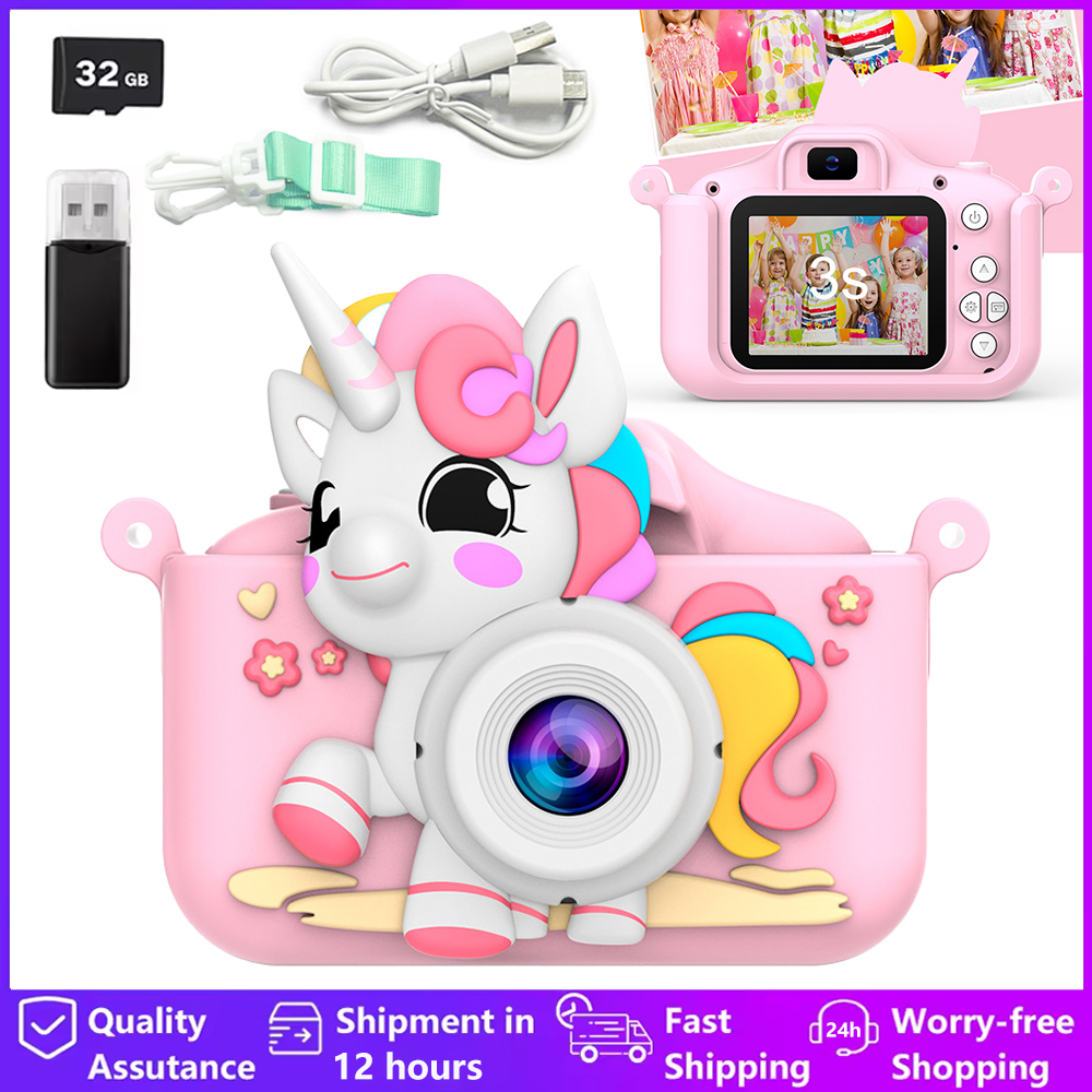 Kid Camera Digital Camera Toys - Kids Toys Top View のレビューと価格