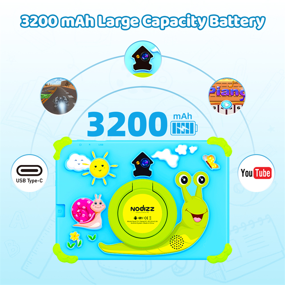 New 5G WiFi 7 Inch Tablet Pc C - Learning Tablet Kids のレビューと価格