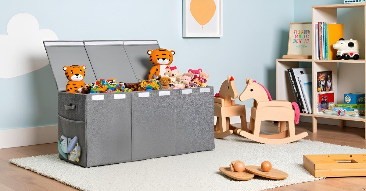Large Toy Storage Organizer wi - Kids' Toy のレビューと価格