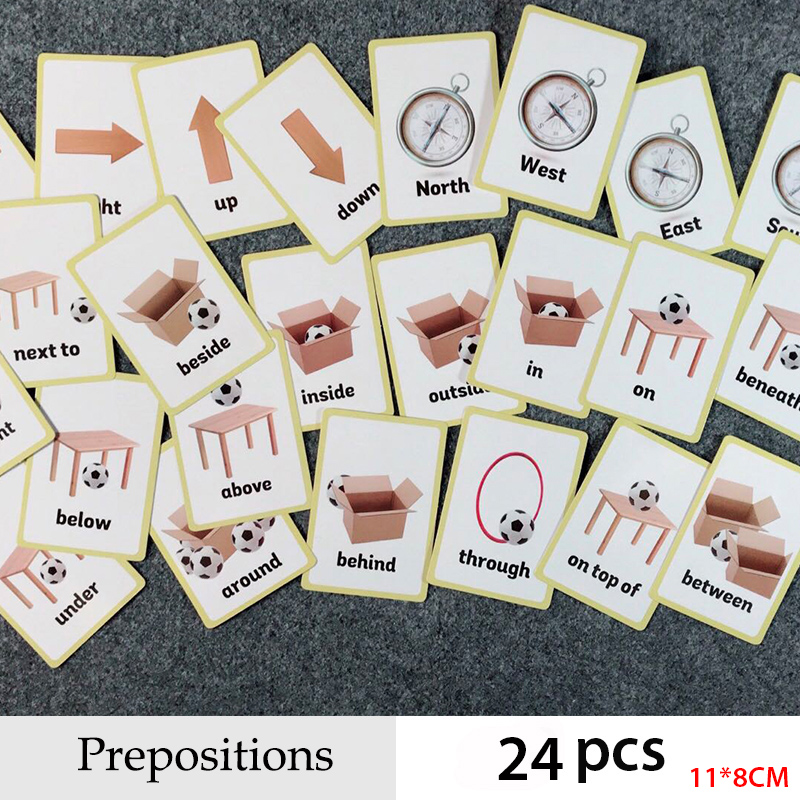 Prepositions and Gestures Seri - Educational Flash Card のレビューと価格