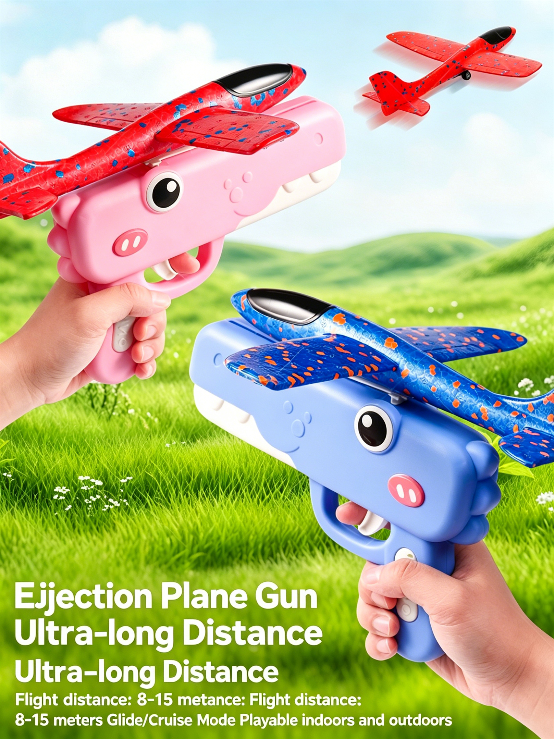 Foam Airplane Launcher Catapul - Catapult Launcher Toy のレビューと価格