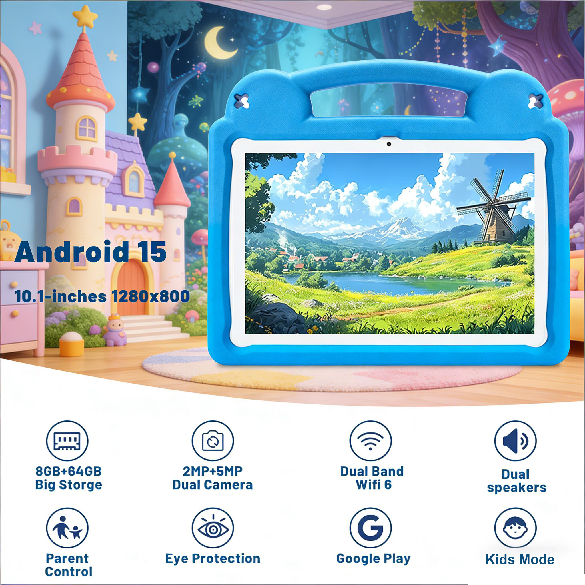 ANRY R16Pro Kids Tablet 10 Inc - Learning Tablet Kids のレビューと価格