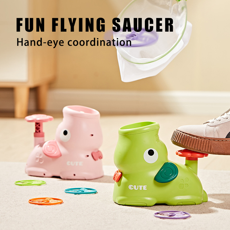 Kids Flying Disc Air Rocket La - Catapult Launcher Toy のレビューと価格