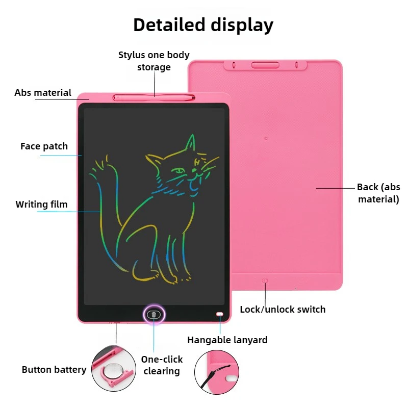 16/20inch LCD Drawing Board Wr - Learning Tablet Kids のレビューと価格