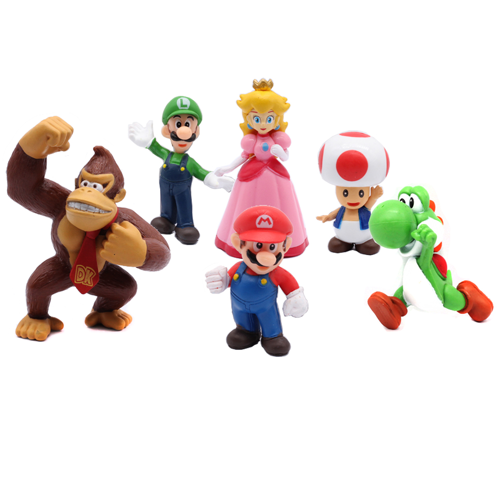 # 6pcs/set Super Mario Bros PV - Kids Toys Idea のレビューと価格