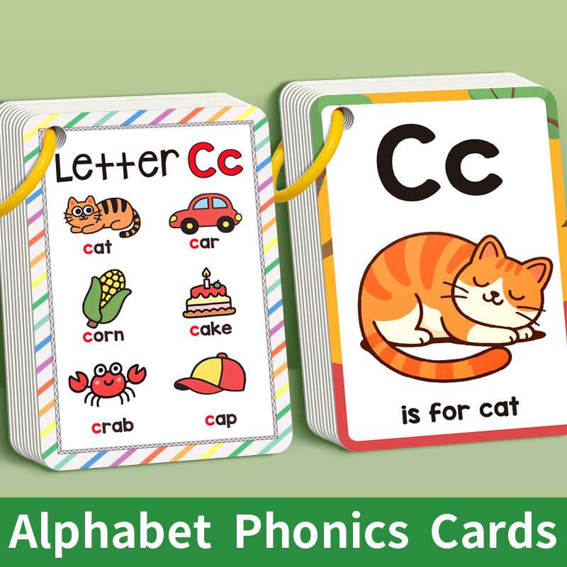 27Pcs/set Learning Card Cartoo - Educational Flash Card のレビューと価格